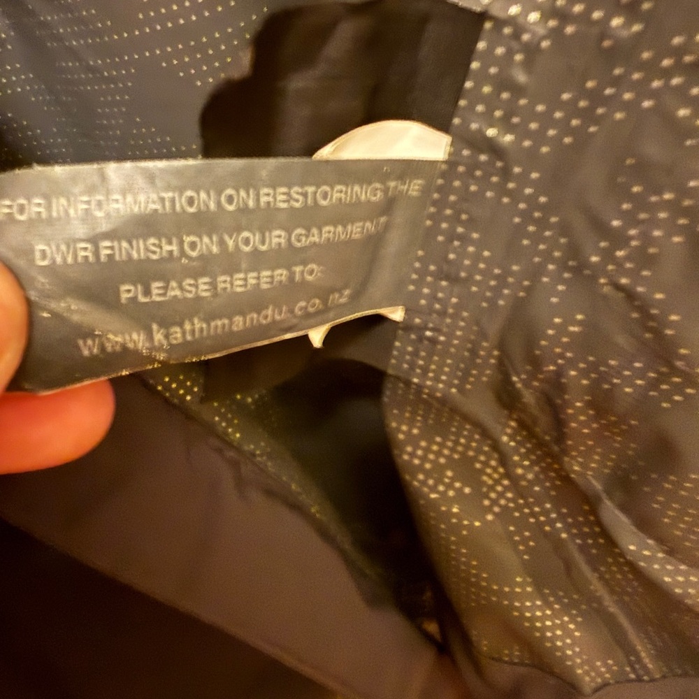 Kathmandu Women's NGx2.5 Waterproof Jacket in Black - Picture 8 of 10